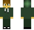 green hoodie