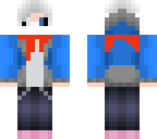 human sasn with mask