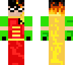 on fire robin