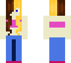 pink outfited girl