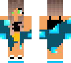 pretty blue scarf outfit