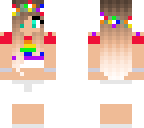 rainbow girl