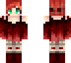 red head-dark red