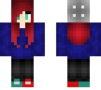redblue girl
