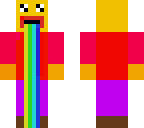spitting rainbow baby