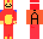 superhero red and black man :)