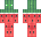 watermelon person