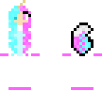 cotton candy unicorn onsie edit