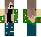creeper camo girl