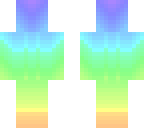 full-body template purple to yellow