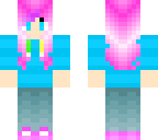 pink hair twin (girl 2)
