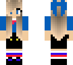 school girl and cheerleader