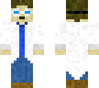scientist with goggles.
