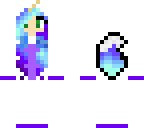 green eye galaxy unicorn
