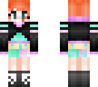 pastel goth red head