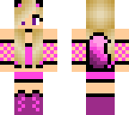 pink fox girl