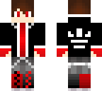 red and black adidas boy