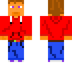 red hoodie
