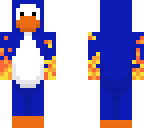 club penguin on fire