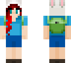 fiona the human with red hair slim