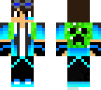 my first minecraft skin