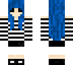 blue girl