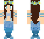 blue mermaid