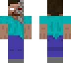 cyborg steve (herobrine)