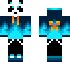 ice panda with fire highlights (recolor) credit: theendbuilder
