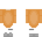 base of a skin-fall
