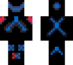 bule and red knight