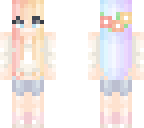 pastel flower girl