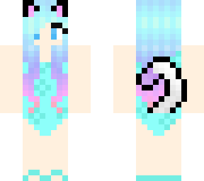beach cat girl edit