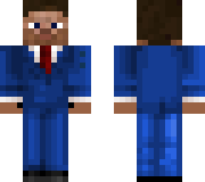 blue elegant smoking steve