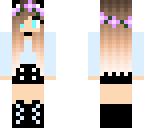 cute flower crown girl