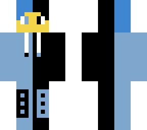 cyan and black
