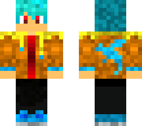 cyan dragon boy