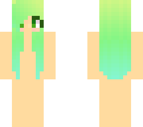 green leaf - hair base