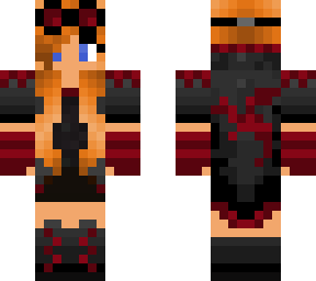orange steampunk girl