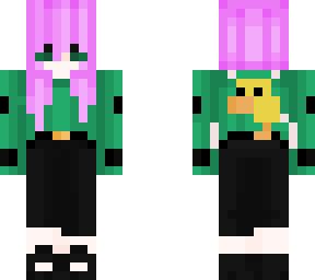 pink hair