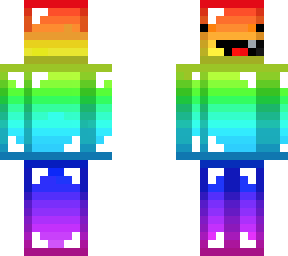 rainbow derp with headset