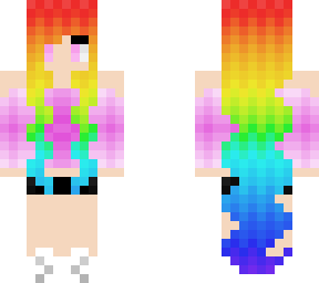 rainbow girl