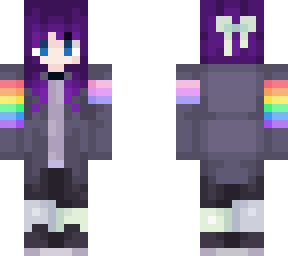 rainbow girl