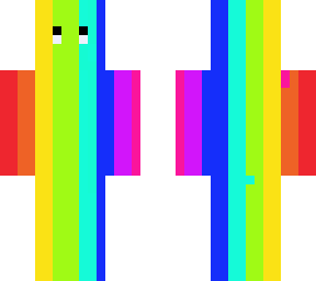 rainbow person
