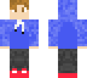boy with blue hoodie
