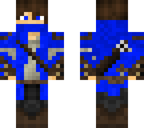 cazador azul