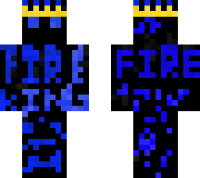 evil fire king man (blue edition)