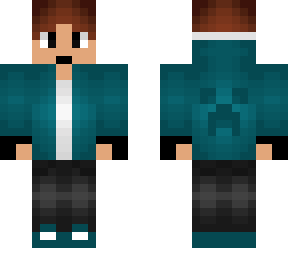 guy in aqua creeper sweater