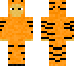 person costumed tiger