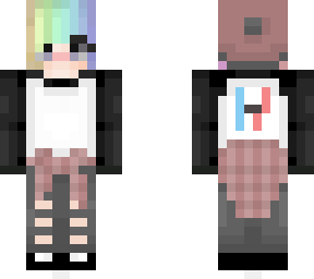 rainbow girl